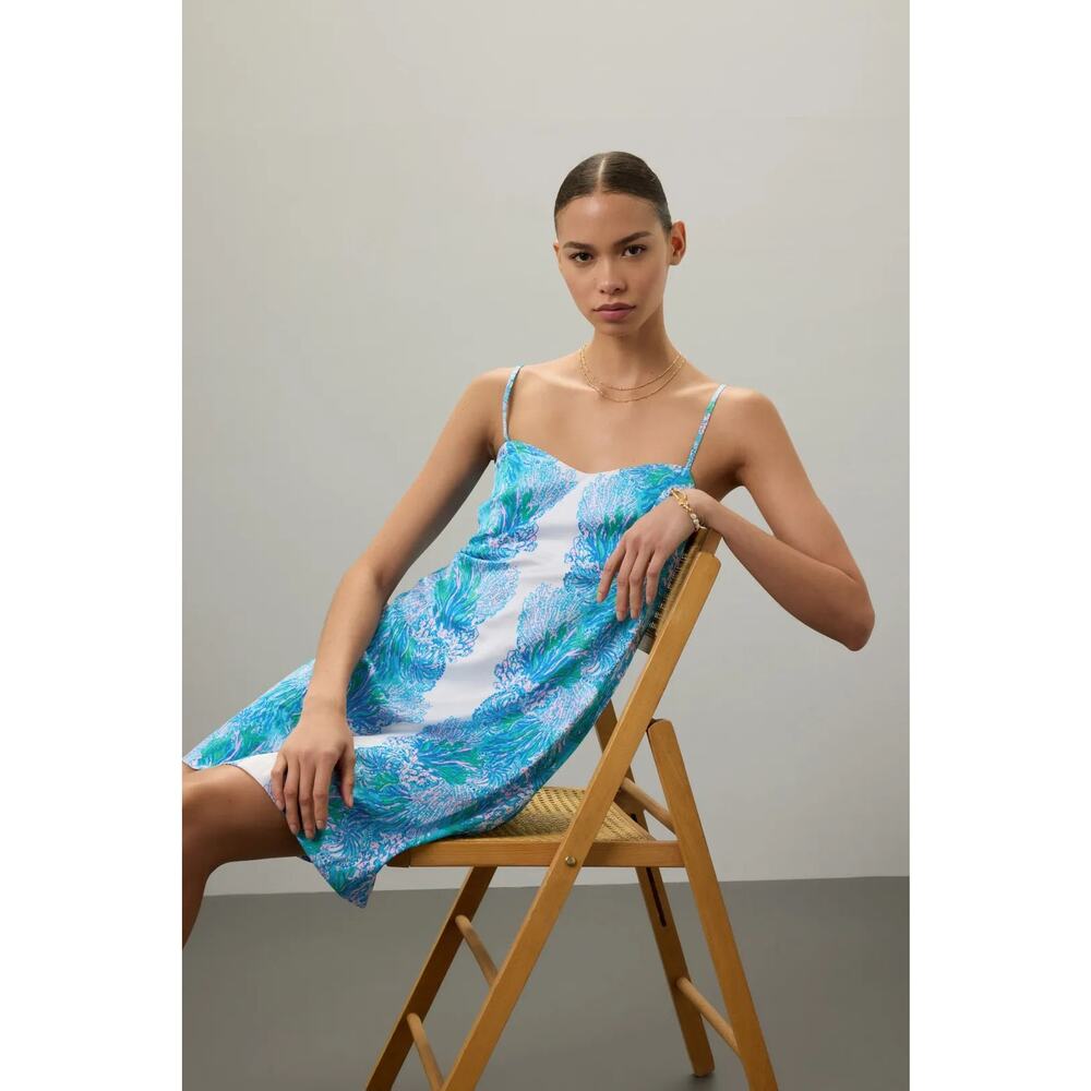 Lilly Pulitzer Gillian Satin Slip Dress